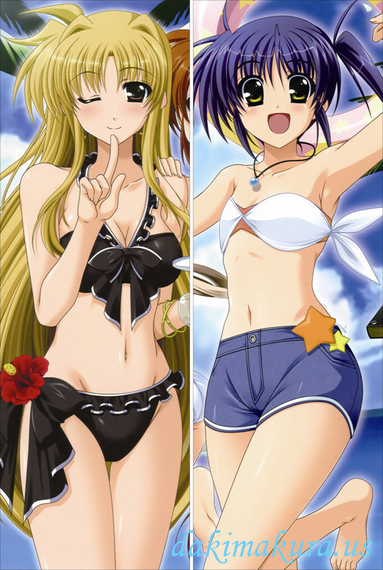 Magical Girl Lyrical Nanoha - Fate Testarossa Anime Dakimakura Pillow Cover